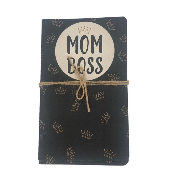 Mom Boss Journal Set Mother’s Day Birthday Gifts Notebook journals NEW - Picture 1 of 4